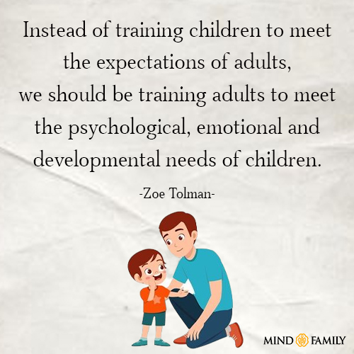 Instead Of Training Children To Meet The Expectations