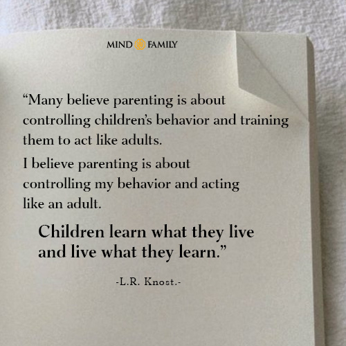 Many Believe Parenting Is About Controlling