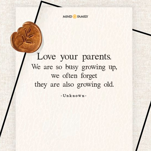 LOVE YOUR PARENTS