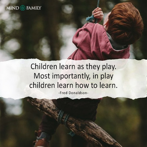 Children Learn As They Play