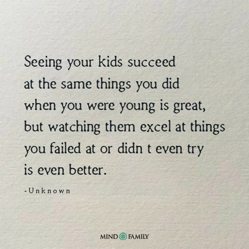 Seeing Your Kids Succeed At The Same Things