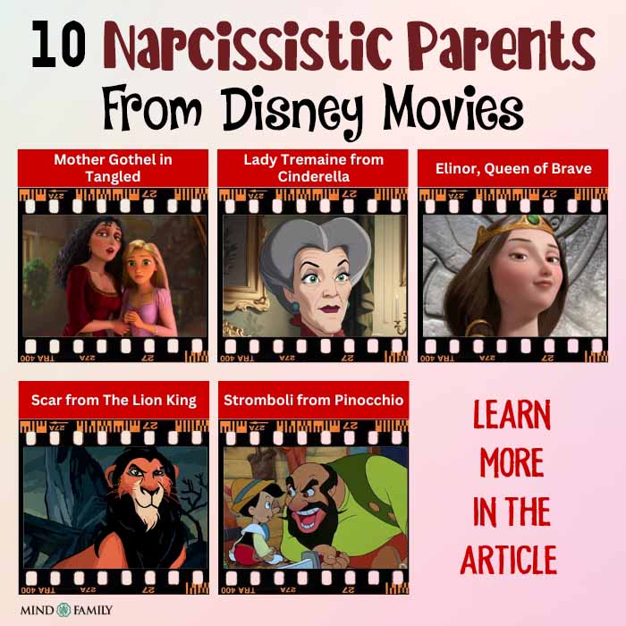 Narcissistic Parents From Disney Movies