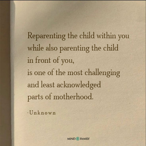 Reparenting The Child Within You