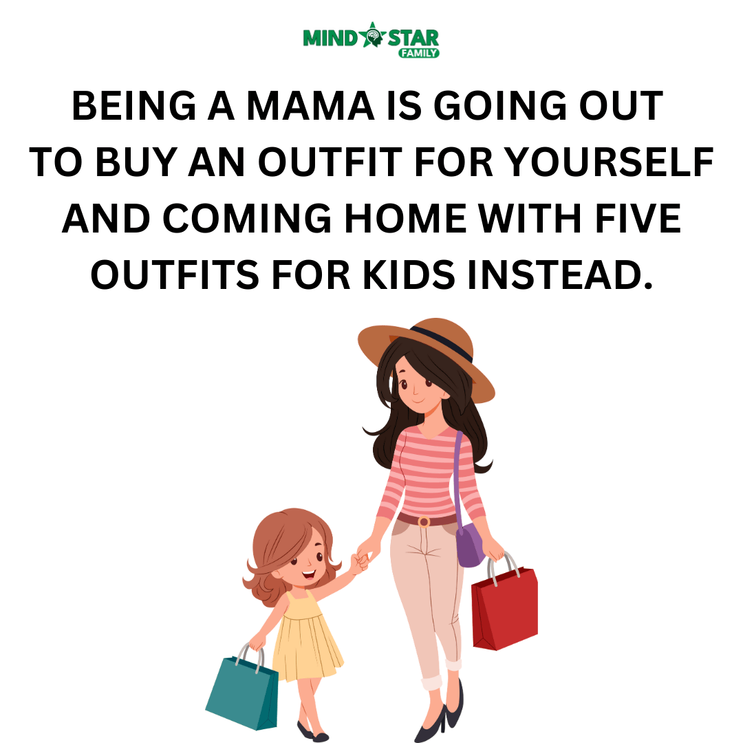 Being a mama is going out