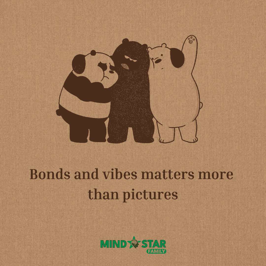 Bonds and vibes matter