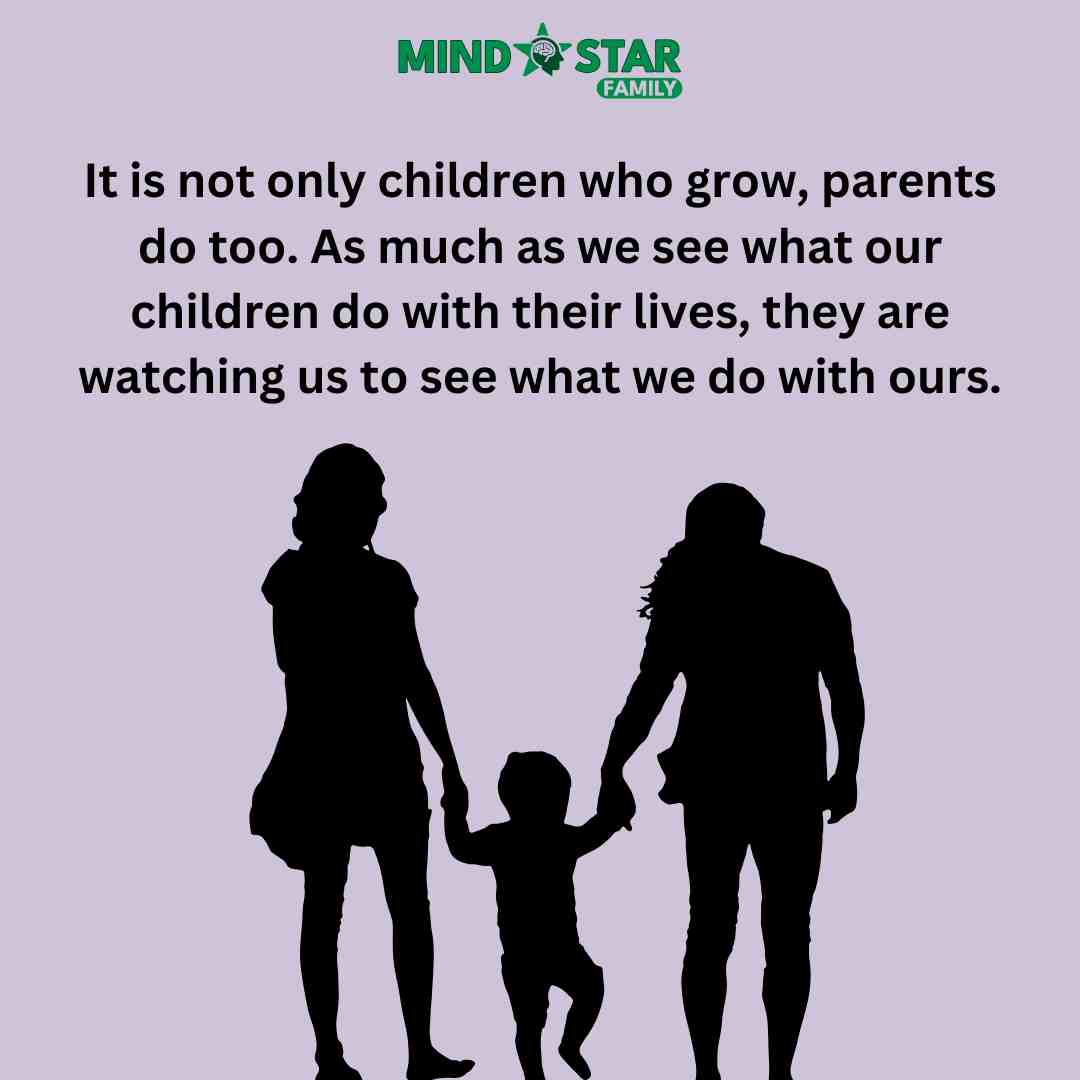 It is not only children who grow