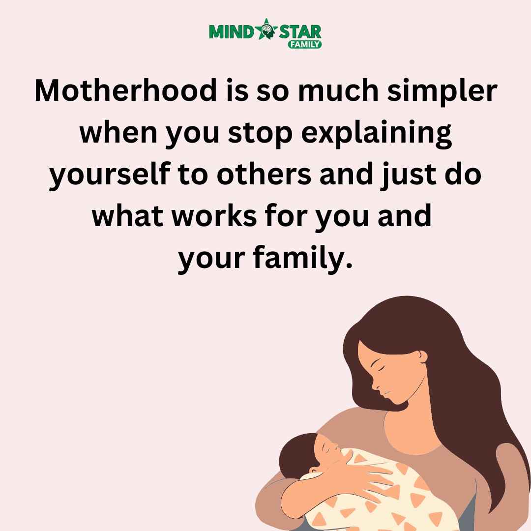 Motherhood is so much simpler