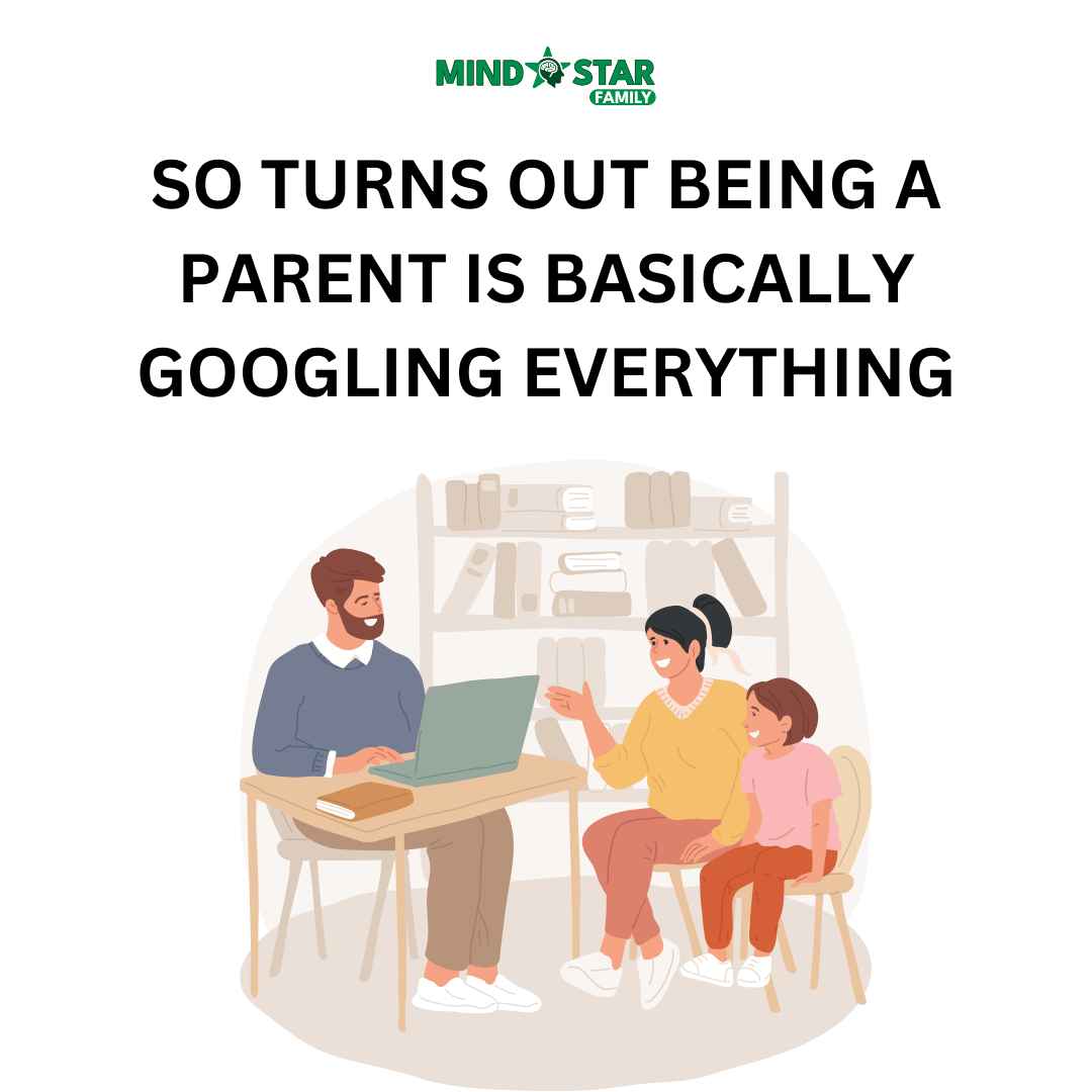 Being a parent is basically Googling everything.