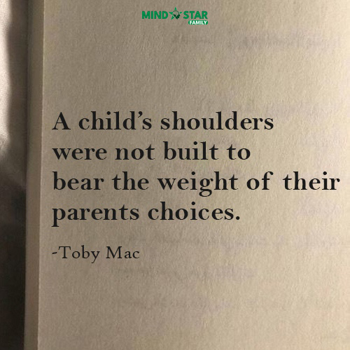 A child’s shoulders were not built to bear the weight