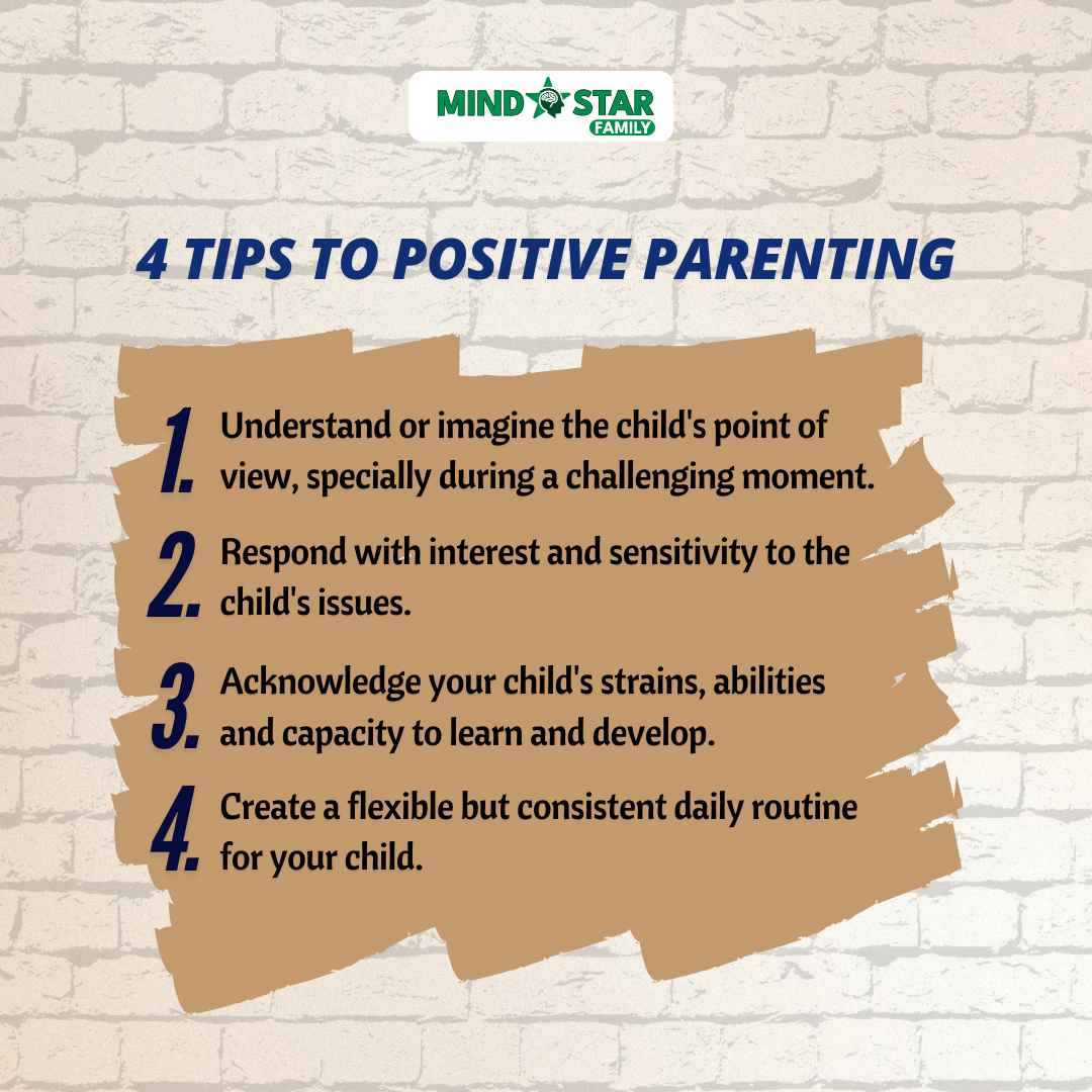 4 Tips to positive parenting