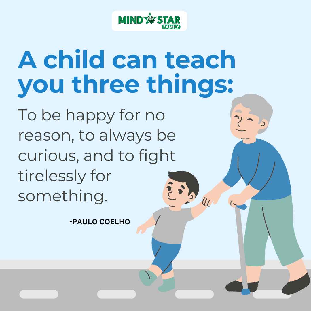 A child can teach you three things: