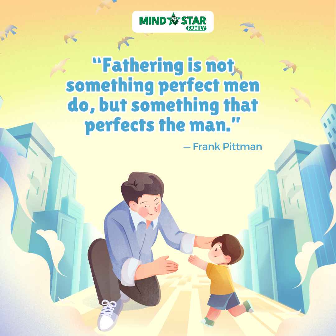 Fathering is not something perfect men do