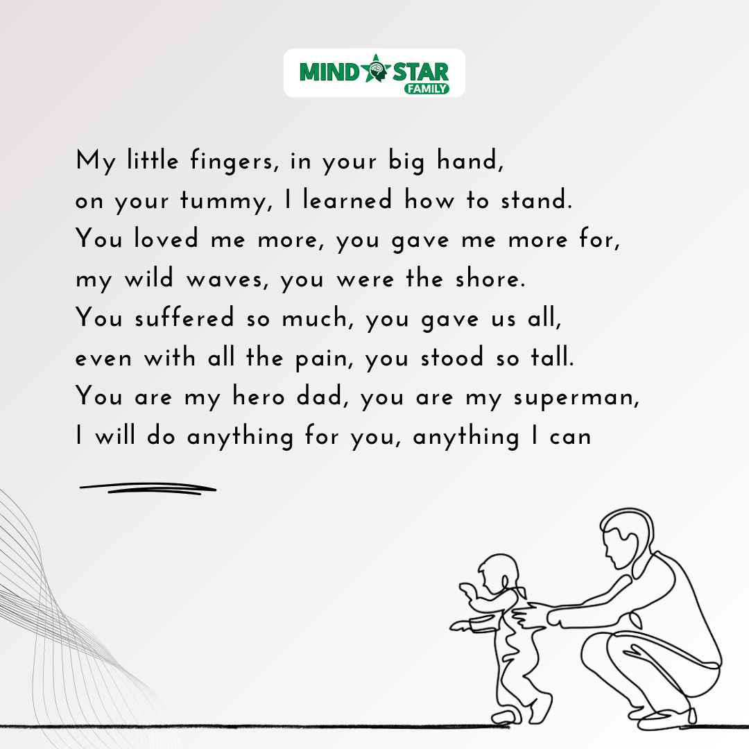 My little fingers, in you bid hand