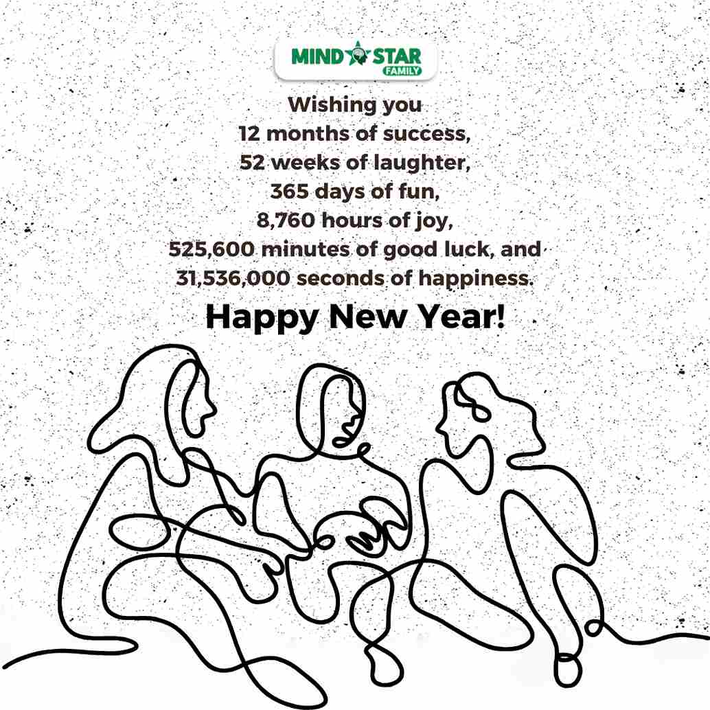 Happy New Year: Wishing you 12 months of success