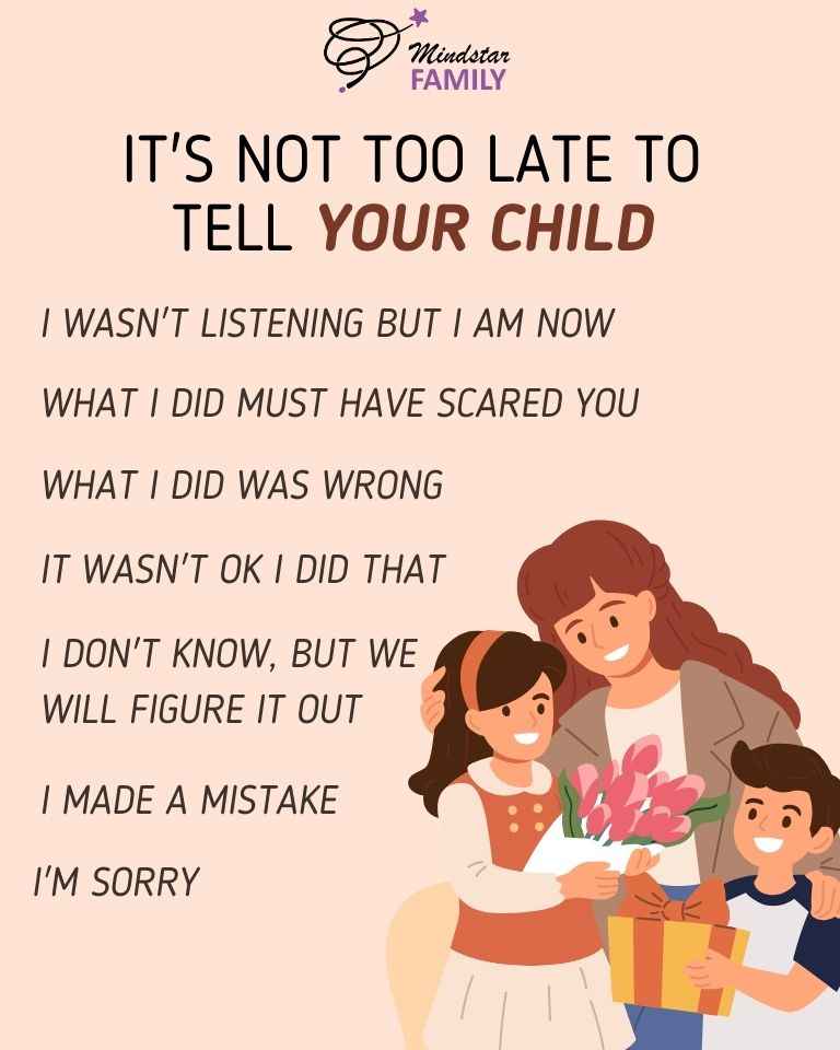 It’s not too late to tell your child