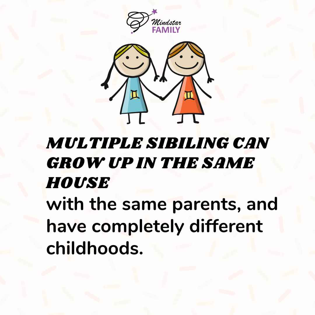 Multiple siblings can grow up