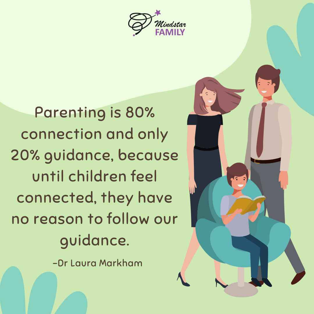 Parenting is 80% connection