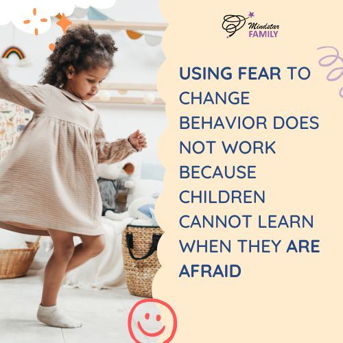 Using fear to change behavior